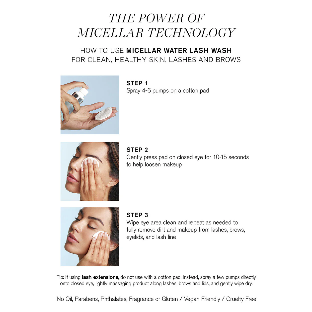 Micellar Water Lash Wash - Image 3