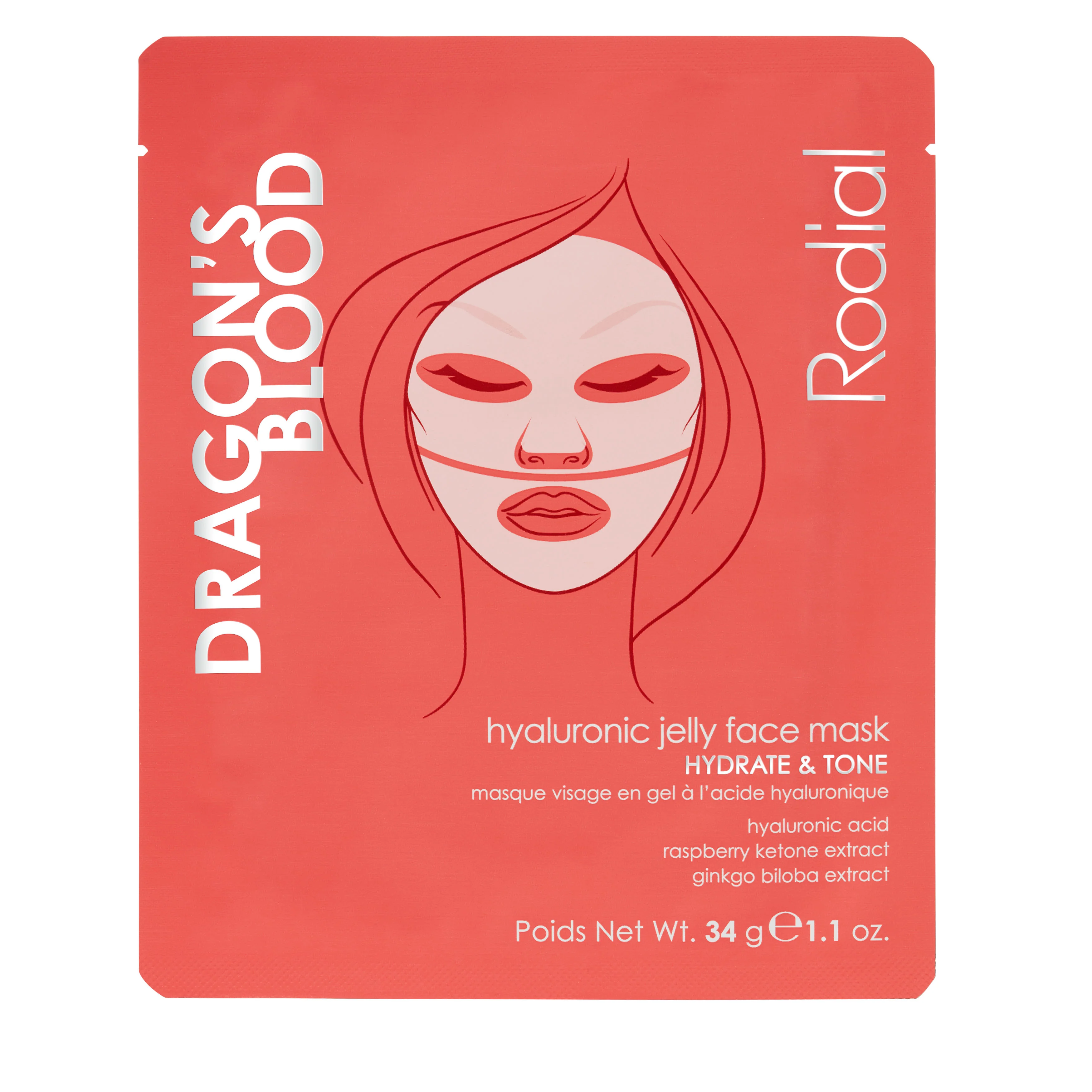 Dragon's Blood Hyaluronic Jelly Face Mask - Image 2