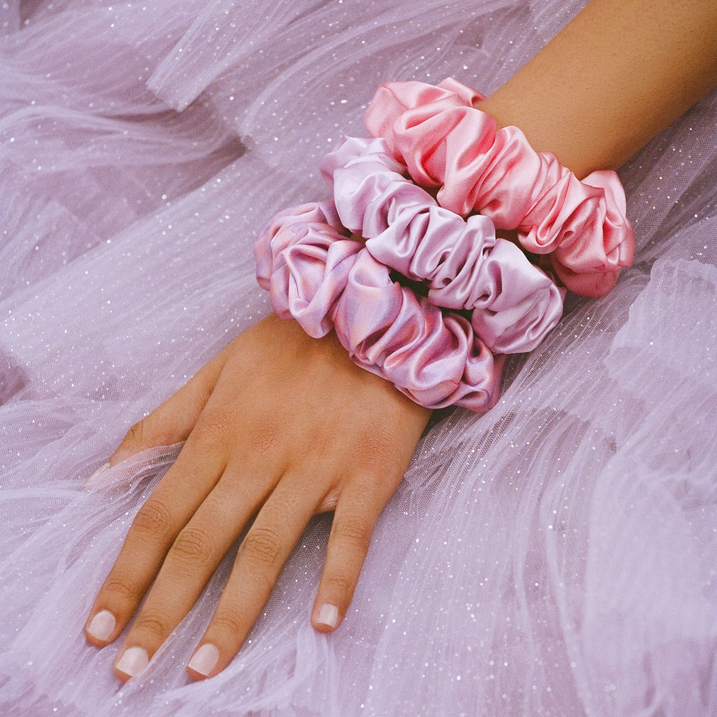 Pure Silk Large Scrunchies - Image 21