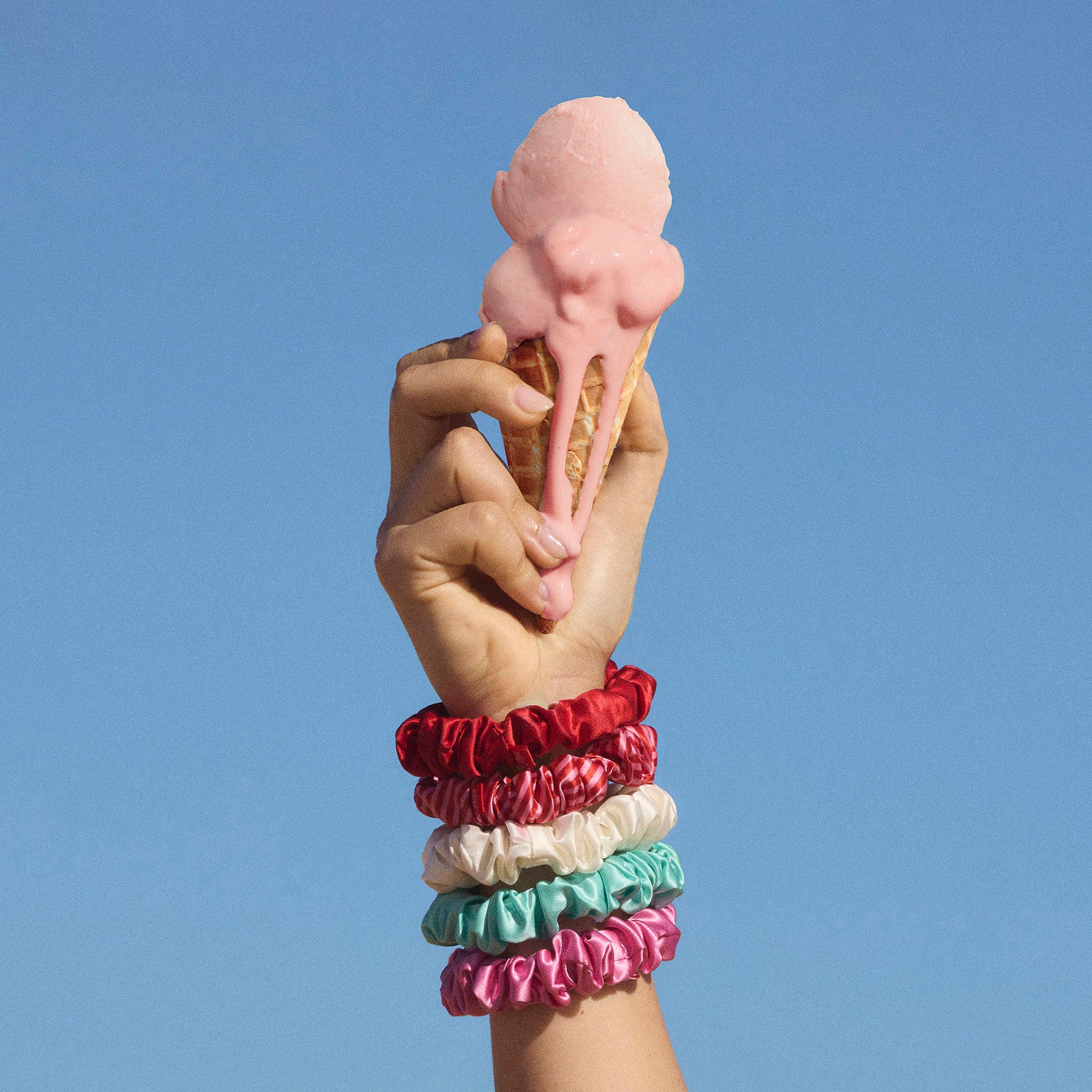 Pure Silk Midi Scrunchies - Image 5
