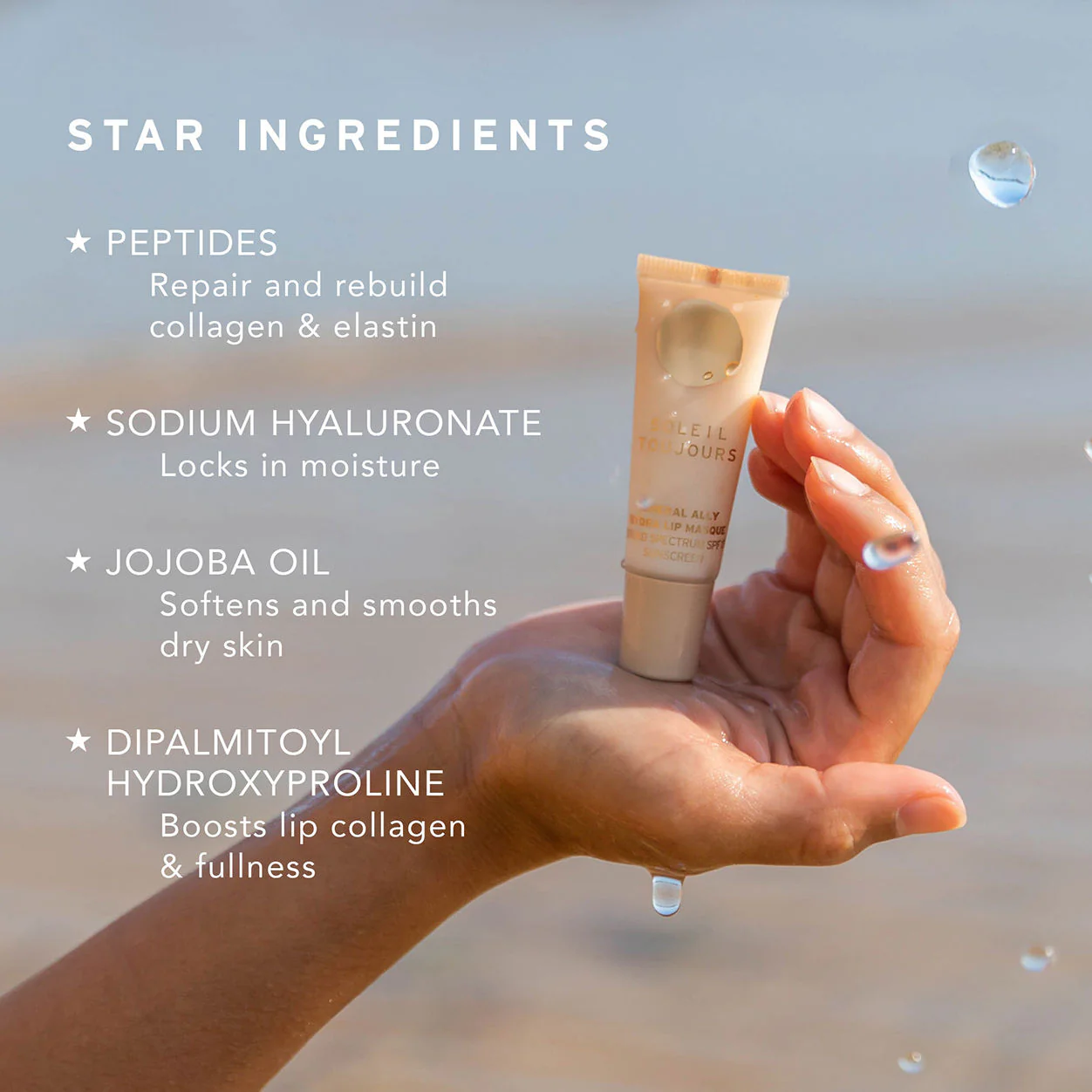 Mineral Ally Hydra Lip Masque SPF 15 - Image 3