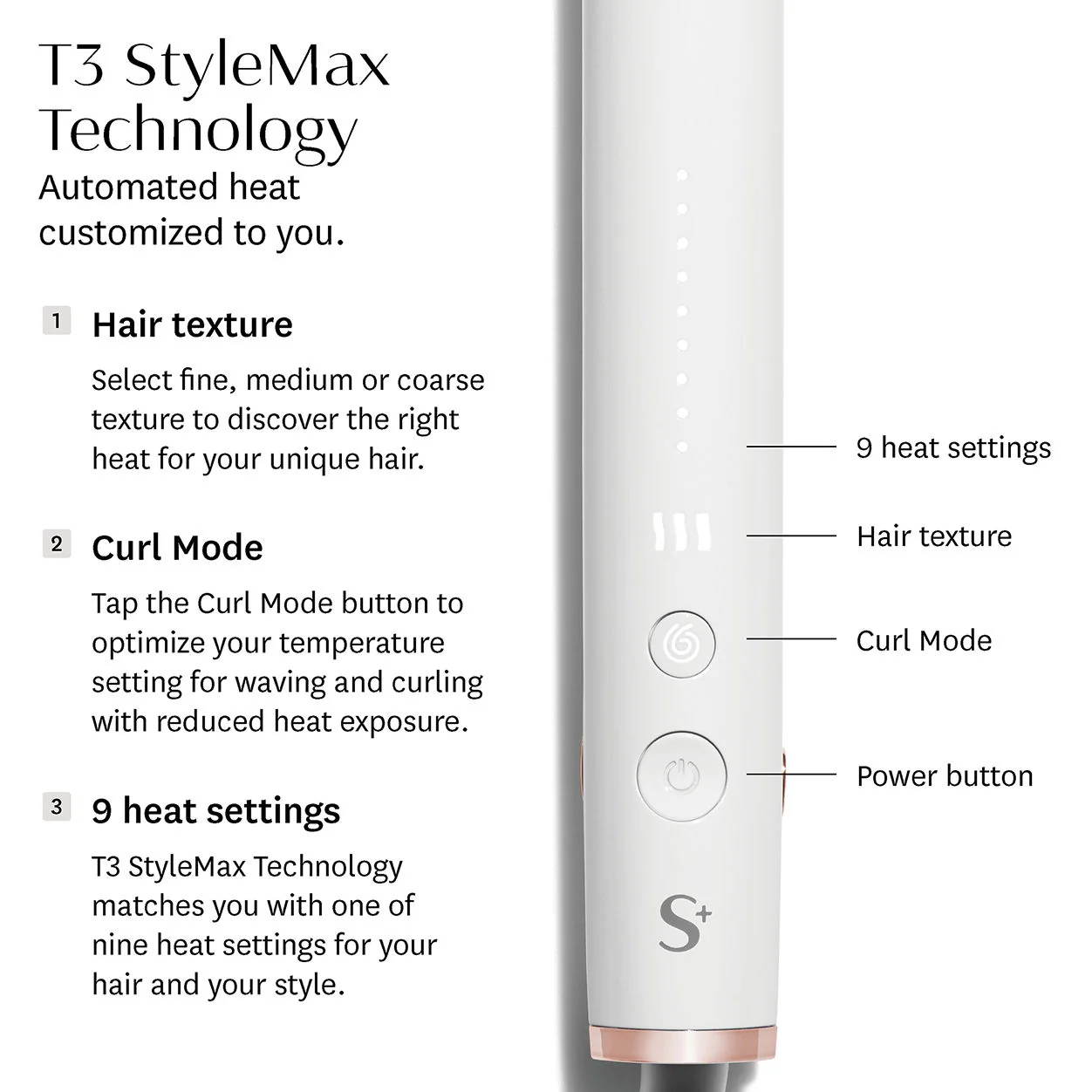 Single Pass StyleMax Professional 1" Flat Iron with Custom Heat Automation - Image 5
