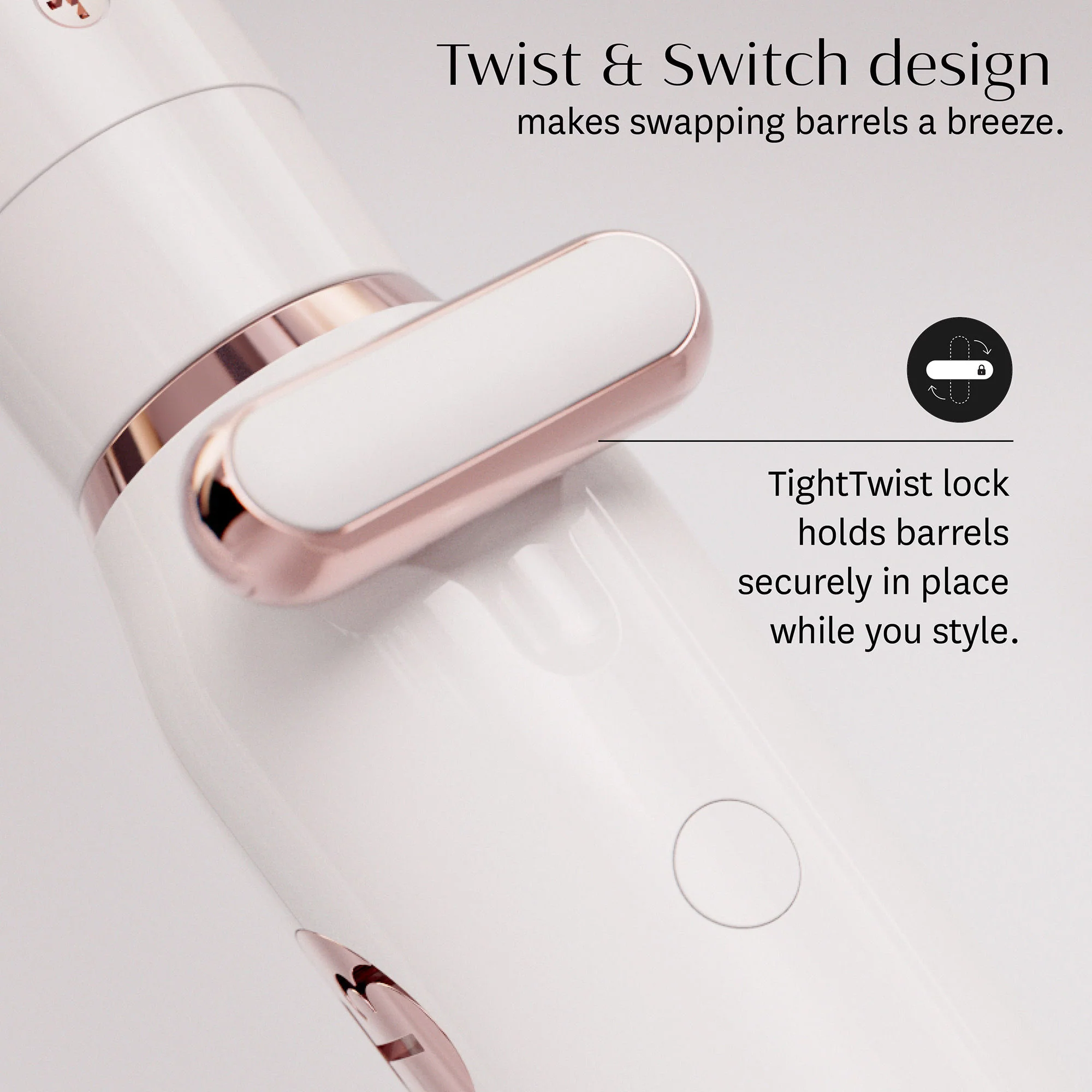 Switch Kit Wave Trio Styling Iron with Three Interchangeable Barrels - Image 6
