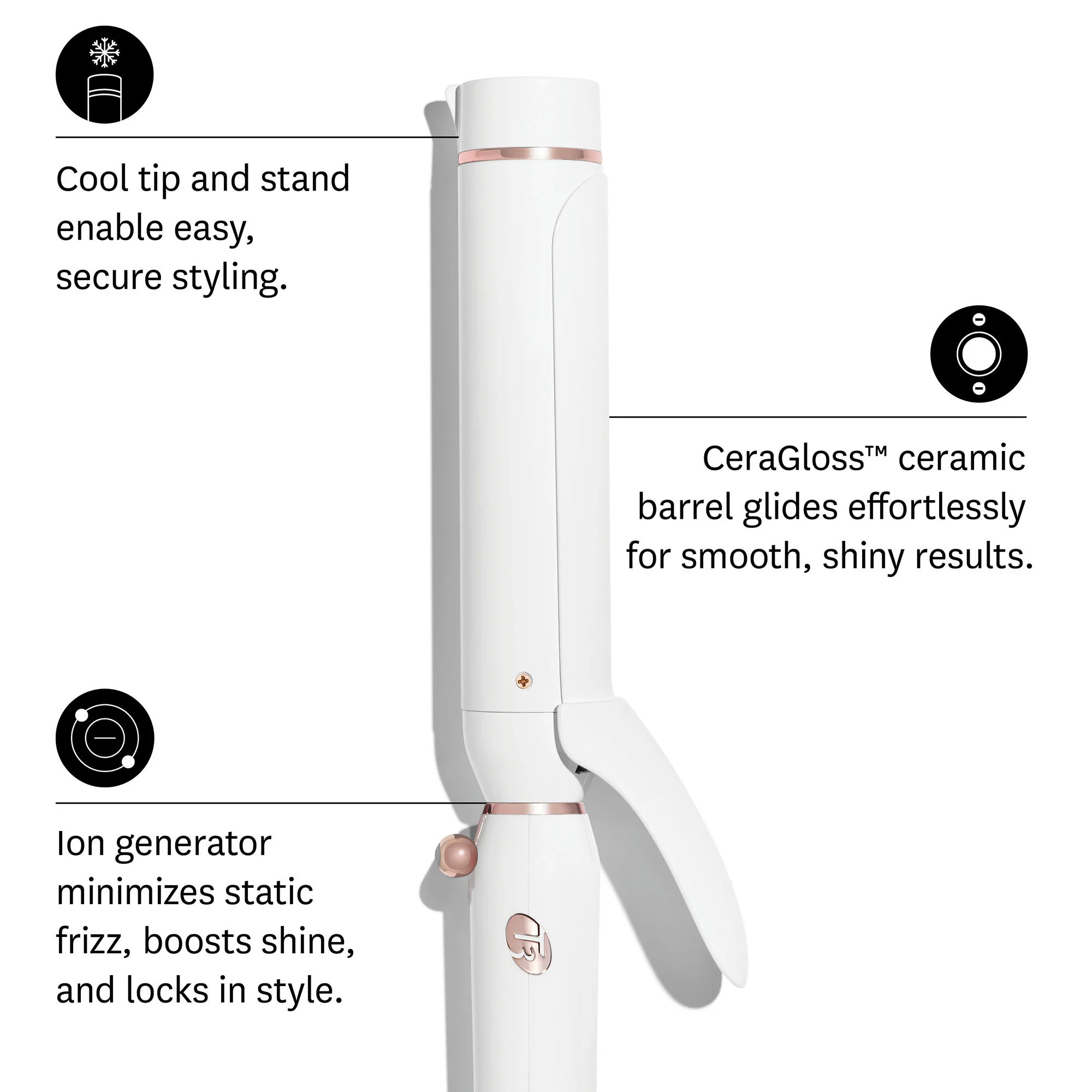 Switch Kit Wave Trio Styling Iron with Three Interchangeable Barrels - Image 8