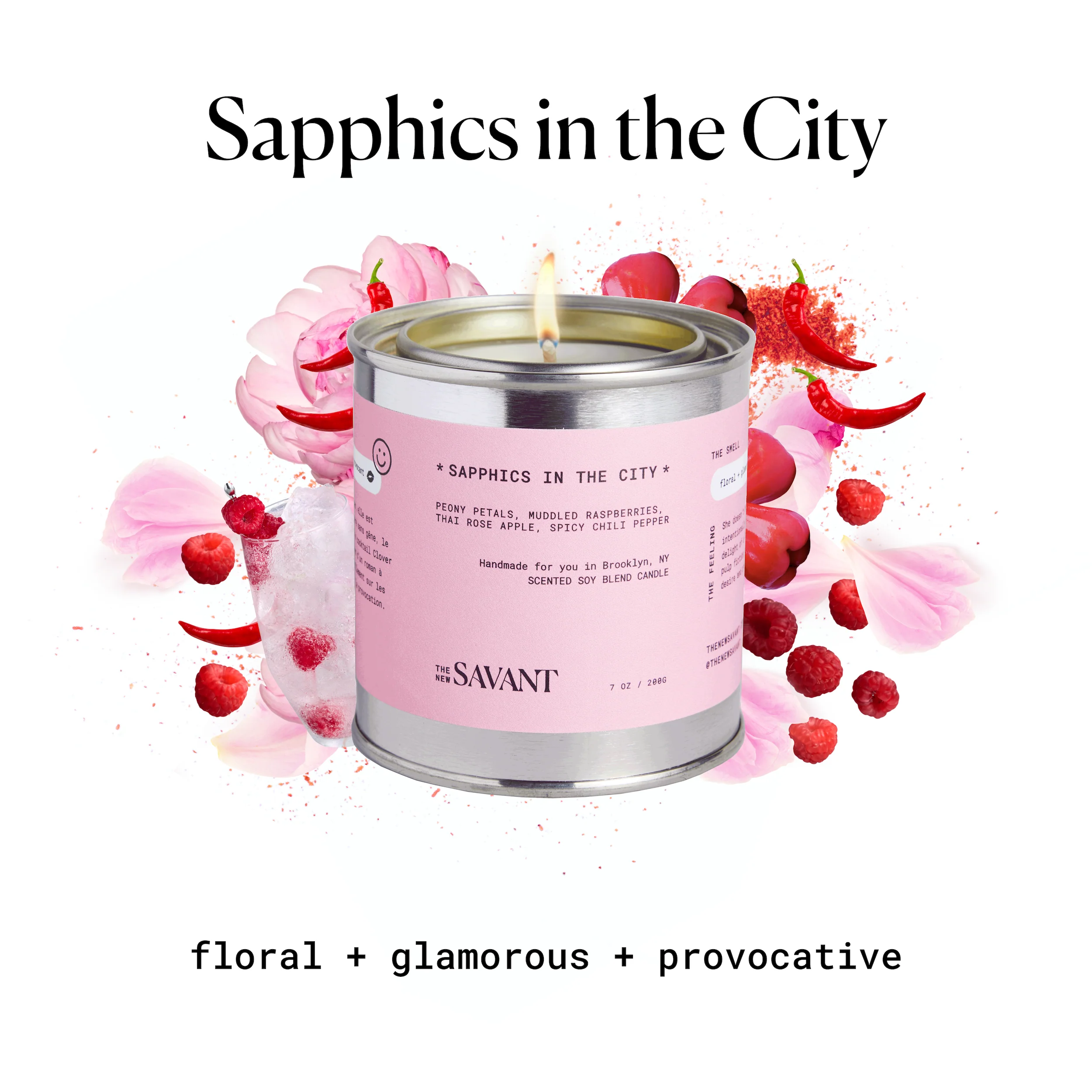 Sapphics in the City Candle - Image 2