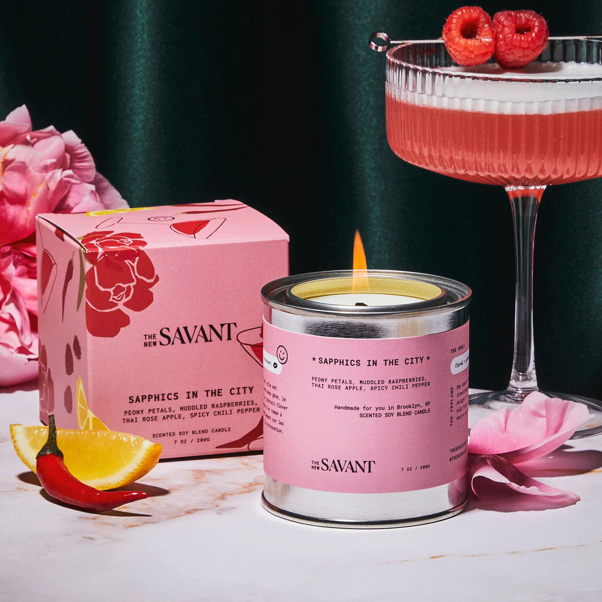 Sapphics in the City Candle - Image 3