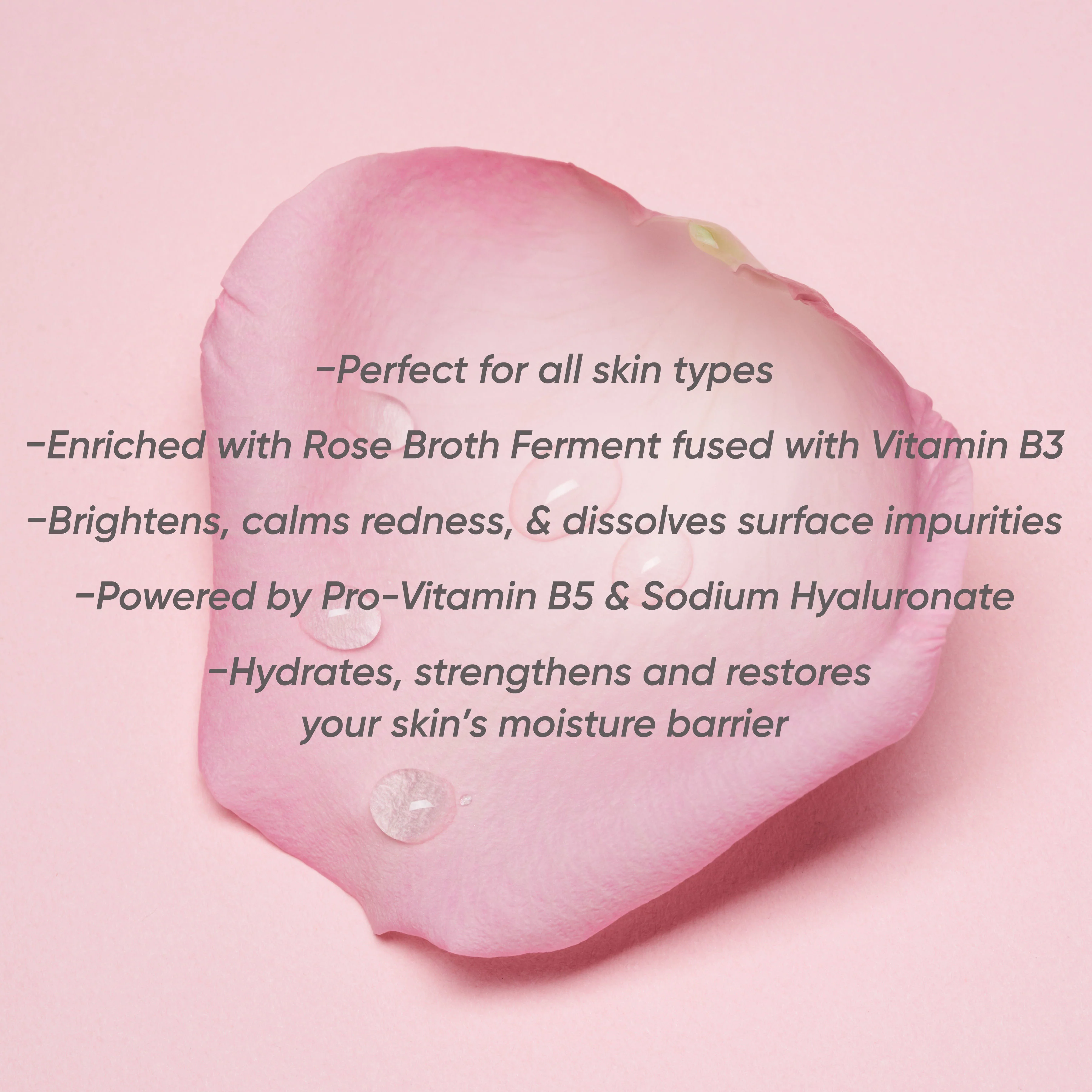 Instant Solutions Calming Rose Water Essence - Image 4